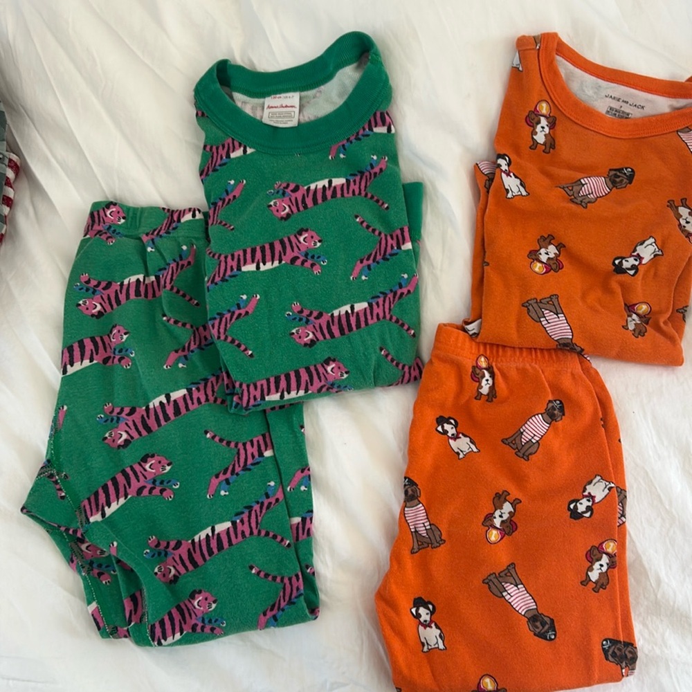 PJ bundle Hanna Andersson Janie and Jack size 7